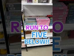RUN TO FIVE BELOW! CUTEST NEW FIVE BEYOND FIND! #fivebelow