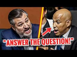 Ted Cruz DESTROYS Booker Over DOJ Cover-Up