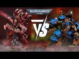 World Eaters Vs Orks: 2000pts Warhammer 40K Battle Report