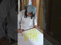 -Part 1- The Process of Making a Shop Curtain for a Japanese Airport Lounge