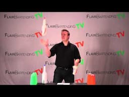 Juggling 3 Bottles: Step 4 (Flair Bartending TV Lesson 100)