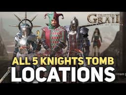 Tainted Grail - How To Find All 5 Knights Tombs For Royal Geographers Quest (Best Armors)
