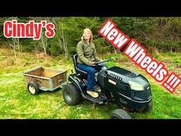 Cindy gets  new wheels !!!!!!