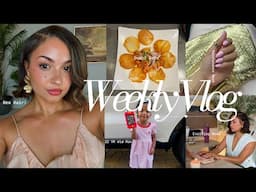 WEEKLY VLOG| Reality TV Fast + New Hair who Dis + Sushi Date + House Updates & Exciting News!