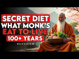 What Monks Eat to Live 100+ Years | The Secret Diet | Zen Buddhism