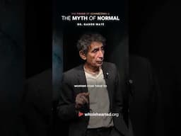 Why Are Women More Stressed Than Ever? Dr. Gabor Maté Explains #wholehearted #gabormate