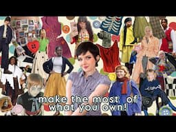 How to make the MOST of your wardrobe (with the clothes you already own!!) 🦋🪡 | fashion inspo
