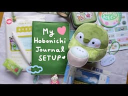 How I Setup My 2025 Hobonichi Techo (Matcha Theme) 🍵 | Rainbowholic