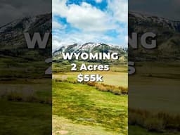 WYOMING LAND for SALE with Creek & Mountain Views • LANDIO