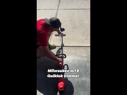 M18 FUEL™ String Trimmer w/ QUIK-LOK™| 3016 Video Credit: @brettgoodyear