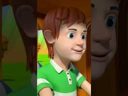 Wheels On The Bus School Bus Ride #shorts #cartoonvideos #nurseryrhymes #ohmygenius #kidssongs