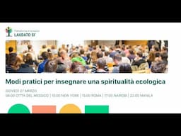Modi pratici per insegnare una spiritualità ecologica