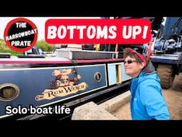 Bottoms Up, Thrusters On | Narrowboat Blacking