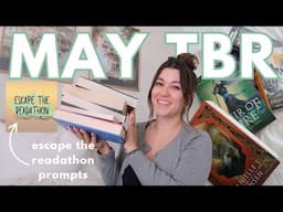 give me all the genres | MAY TBR + escape the readathon book recommendations