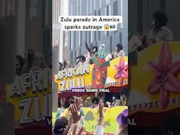 Zulu parade sparks outrage 😱🇿🇦 #shorts #southafrica