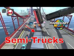 You Can Drive A Semi-Trucks | Mario kart world