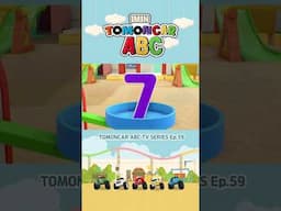 Learn numbers and sounds | Tomoncar ABC Series Ep59 #1minTomoncar #Shorts #automobile