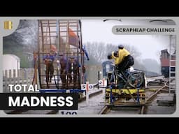 Building a Hamster Wheel Train | Scrapheap Challenge | Game Show