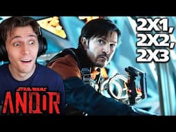 Andor 2x1, 2x2, & 2x3 REACTION!! (BEST STAR WARS SHOW?)