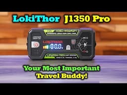 Lokithor J1350 Pro - 3 Essential Automotive Accessories in One!