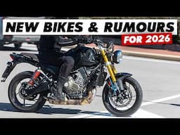 Exciting New Motorcycle Rumours For 2026! (Honda, BMW, Kawasaki, Triumph, Ducati & More)