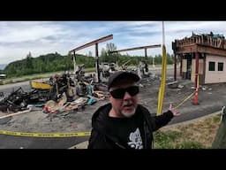 A Motorhome Burned This Gas Station Down