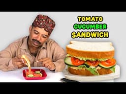 Tribal People Try Tomato Cucumber Sandwich for the First Time – Their Honest Reaction!