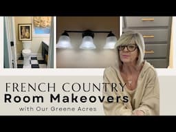 FRENCH COUNTRY ROOM MAKEOVERS -  ELEGANT & TIMELESS DECOR IDEAS