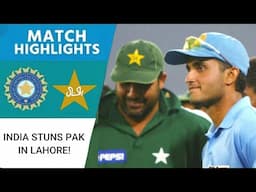India vs Pakistan | Lahore Match Highlights | Dravid & Kaif’s Record Partnership Stuns Pakistan!
