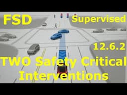 Some Serious Issues With Tesla FSD 12.6.2 on HW3 Model 3