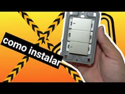 Como instalar um interruptor de lâmpada