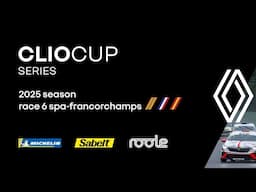 2025 Clio Cup Series season - Circuit de Spa-Francorchamps - Race 2