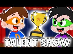 Timmy Timmy's Secret Talent ☀️ SUMMER CAMP TALENT SHOW | Drew Pendous Cartoons #CampYouTube
