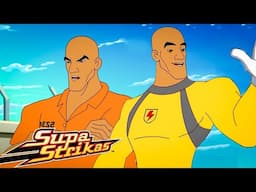 From Prison to Goalpost?! Big Bo’s Twin Switch! 🚨🥅 | NEW ⚽ Subtitled Cartoons | Supa Strikas