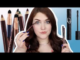 CHARLOTTE TILBURY ROCK N KOHL QUICK KAJAL EYELINERS AND DIOR OVERVOLUME MASCARA