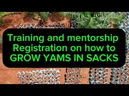 HOW TO GROW YAMS IN SACKS VIDEO COURSE TRAINING REGISTRATION