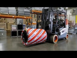 Effortless Heavy Material Handling with the GC55S-9 | Bobcat | Large Capacity Forklift | Spotlight
