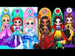 Good Princess vs Bad Princess! Who Will Win the Dress Up Battle?