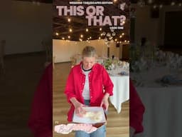 THIS or THAT? Wedding Table Styling CHALLENGE ft.The Secret Bridesmaid #tablescape #thisorthat