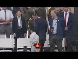 JD Vance, Usha Vance and sons arrive to US military parade in DC ahead of Donald Trump