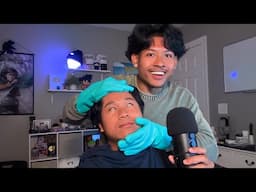 ASMR $1 HEAD AND FACE MASSAGE
