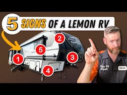 5 Signs of a Lemon RV