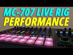 MC-707 Live Rig Performance! (Work in Progress)