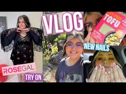 Rosegal Try On Haul, New Nails, Nature Walks & More