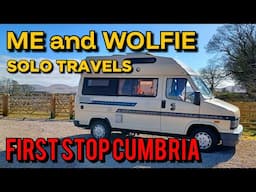 OVERNIGHT in a CUMBRIAN VILLAGE! Off to SCOTLAND. Solo Female Vanlife. Stone Circles and Abbeys.