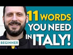 Going to Italy? Learn These 11 Words First!