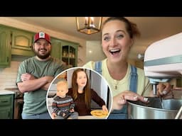 REACTING TO MY FIRST COOKIE VIDEO WITH BABY OLLIE!!