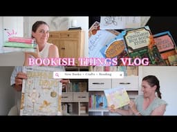 ☕️ BOOKISH VLOG | New Books, Book Crafts, Read With Me, Reading Challenge | CARLY HAMPTON