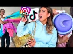 Buying OVERHYPED Products from TIK TOK & INSTAGRAM... are they worth it?