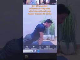 🕉️ Day 20 | Traditional Hatha Yoga with Master Praveen | Yoga Day 2025 🧘‍♂️✨ #masterpraveen #yoga